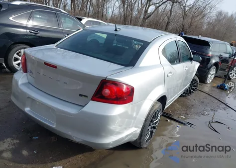 2012 Dodge Avenger Se z USA, uszkodzony, nr VIN 1C3CDZAG5CN269835
